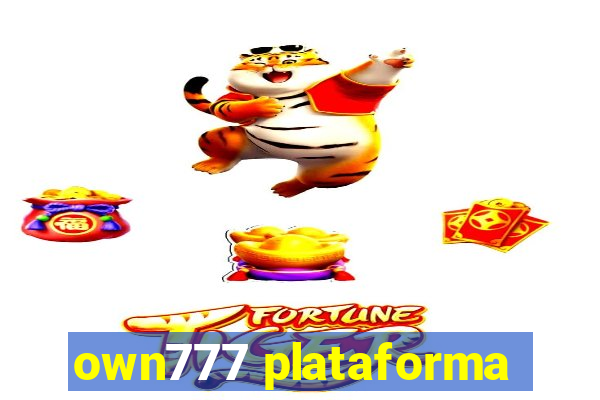 own777 plataforma